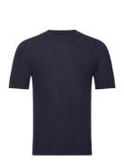 Pique T-Shirt Tops T-shirts Short-sleeved Blue GANT