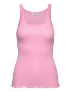 Cc Heart Poppy Silk Camisole Tops T-shirts & Tops Sleeveless Pink Cost...