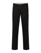 Slhstraight-William Twil 196 Pant W Noos Bottoms Trousers Chinos Black...