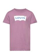 Levi's® Batwing Tee Tops T-shirts Short-sleeved Purple Levi's