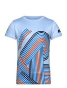 T-Shirt, Vauhdikas Sport T-shirts Short-sleeved Blue Reima