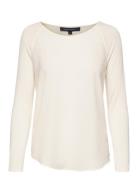Polly Plains Ls Tops T-shirts & Tops Long-sleeved Cream French Connect...