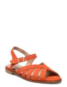Sandals - Flat - Open Toe - Op Matalapohjaiset Sandaalit Orange ANGULU...