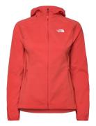 W Nimble Hoodie - Eu Sport Sport Jackets Red The North Face
