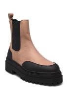 Slfasta New Chelsea Leather Boot B Shoes Chelsea Boots Beige Selected ...