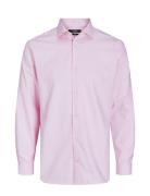 Jprblaparker Shirt L/S Noos Tops Shirts Business Pink Jack & J S