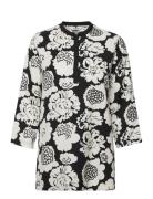 Jannika Pieni Pioni Tops Shirts Long-sleeved Multi/patterned Marimekko