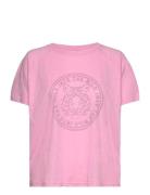 Frelina Tee 2 Tops T-shirts & Tops Short-sleeved Pink Fransa