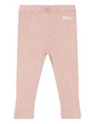 Leggings Rib Bottoms Leggings Pink Fixoni