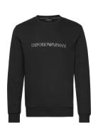 Men's Knit Sweater Tops Sweat-shirts & Hoodies Sweat-shirts Black Empo...