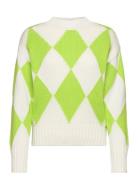 Msilaya Knit Pullover Tops Knitwear Jumpers Green Minus