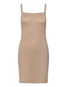 Safaye Slip Dress 15081 Lyhyt Mekko Beige Samsøe Samsøe