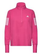 Otr 1/2 Zip W Sport Sweat-shirts & Hoodies Sweat-shirts Pink Adidas Pe...