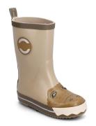 3D Wellies Croco Shoes Rubberboots High Rubberboots Khaki Green Mikk-l...