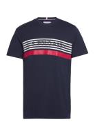 Uspa T-Shirt Bertie Men Tops T-shirts Short-sleeved Navy U.S. Polo Ass...