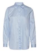 Nuhelena Shirt Tops Shirts Long-sleeved Blue Nümph