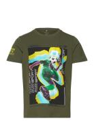 Nkmkrian Ss Top Tops T-shirts Short-sleeved Green Name It