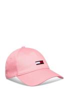 Tjw Elongated Flag 5 Panels Cap Accessories Headwear Caps Pink Tommy H...