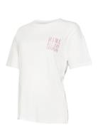 Mlferida Ss Jrs Top A. Tops T-shirts & Tops Short-sleeved White Mamali...