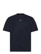 Dapolino Designers T-shirts Short-sleeved Blue HUGO