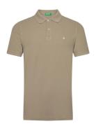 Short Sleeves T-Shirt Tops Polos Short-sleeved Khaki Green United Colo...