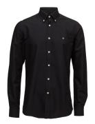 Douglas Shirt-Slim Fit Designers Shirts Casual Black Morris