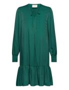 Fqlou-Dress Polvipituinen Mekko Green FREE/QUENT
