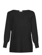 Carnew Adaline L/S Pullover Knt Tops Knitwear Jumpers Black ONLY Carma...