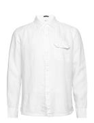 Shirt Regular Tops Shirts Casual White Replay