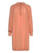 Populusbbhazy Dress Lyhyt Mekko Orange Bruuns Bazaar