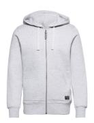 Centre Zip Hoodie Sport Sweat-shirts & Hoodies Hoodies Grey Björn Borg