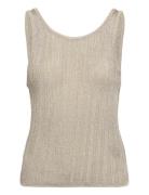 Zak Top Tops T-shirts & Tops Sleeveless Beige Ba&sh