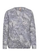 Sc-Galina Tops Blouses Long-sleeved Grey Soyaconcept