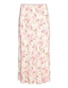 Floral Long Skirt Polvipituinen Hame Multi/patterned Mango