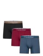 Boxer Brief 3Pk Bokserit Black Calvin Klein