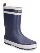 Hurricane Kids Rubber Boot Shoes Rubberboots High Rubberboots Blue Zig...