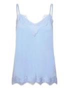 Cc Heart Rosie Lace Top Tops T-shirts & Tops Sleeveless Blue Coster Co...