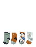 Silas Socks 4-Pack Sukat Multi/patterned Liewood