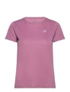 Core Ss Top Sport T-shirts & Tops Short-sleeved Pink Asics