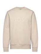 Salbo Sport Sweat-shirts & Hoodies Sweat-shirts Beige BOSS