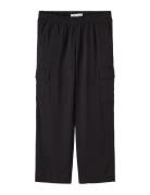 Nkfbella St Twi Cargo 8262-Bu Noos Bottoms Trousers Black Name It