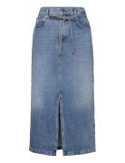 Ben - Blue Soft Denim Polvipituinen Hame Blue Day Birger Et Mikkelsen