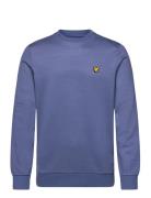 Crew Neck Fly Fleece Sport Sweat-shirts & Hoodies Sweat-shirts Blue Ly...
