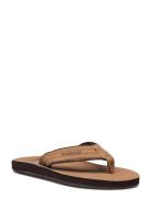 Carver Nubuck Flipflopit Rantasandaalit Sandaalit Brown Quiksilver