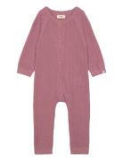 Nbfdaimo Loose Knit Suit Lil Pitkähihainen Body Pink Lil'Atelier