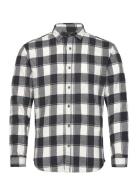 Jjplain Fall Buffalo Shirt Ls Tops Shirts Casual Black Jack & J S