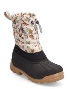 Termo Boot With Woollining Talvisaappaat Multi/patterned ANGULUS