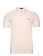 The Fred Perry Shirt Tops Polos Short-sleeved Pink Fred Perry