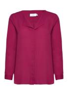 Vilucy L/S Shirt - Noos Tops Blouses Long-sleeved Purple Vila