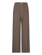 Uma Trousers 10167 Bottoms Trousers Wide Leg Brown Samsøe Samsøe